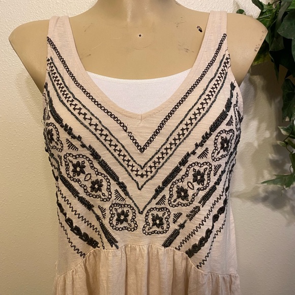 Ecote tunic tank w/ open back - Picture 2 of 7